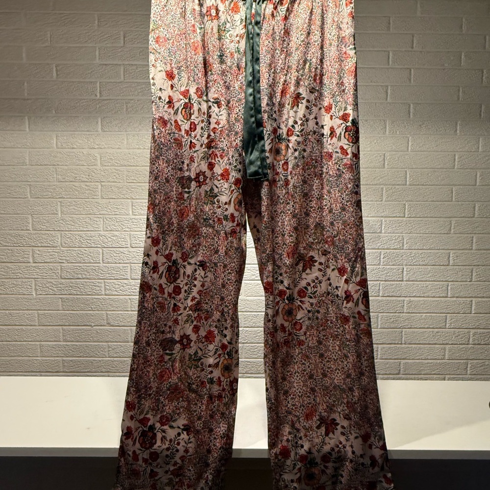 Floral Print Women's Pajama Pants